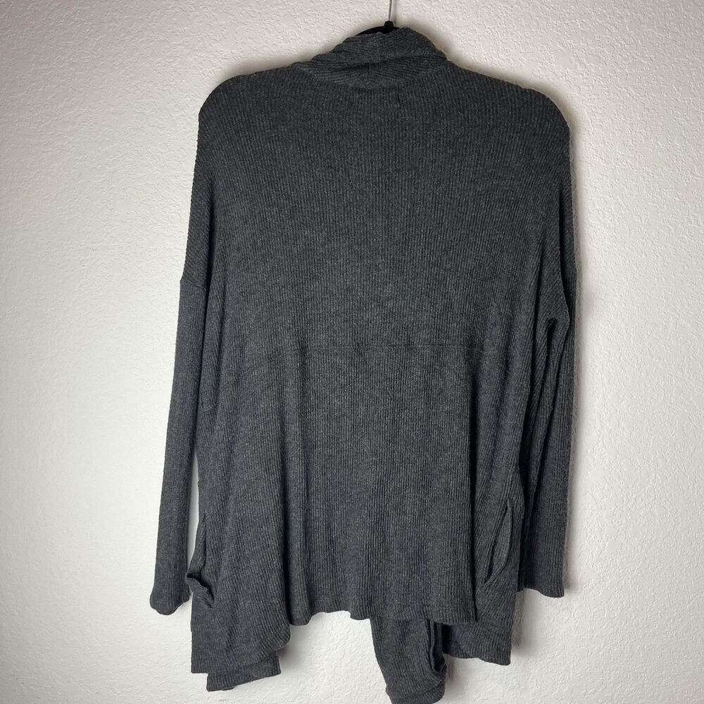 Velvet by Graham & Spencer Cardigan Womens Medium Open Front Pockets Sweater​ - Picture 4 of 7